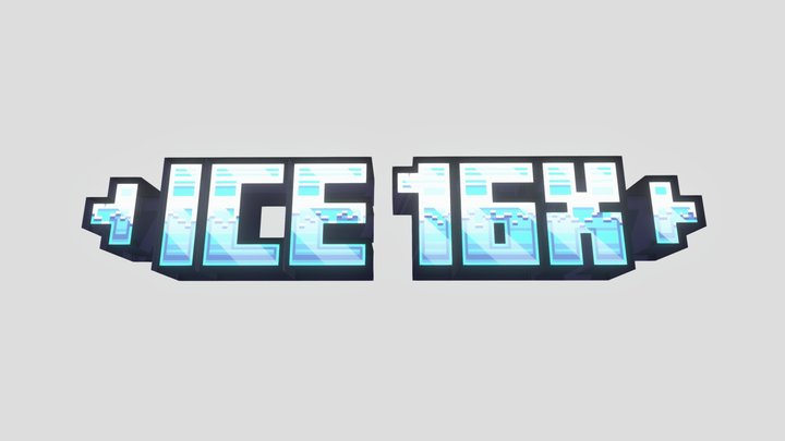 Ice 16x logo 3D Model