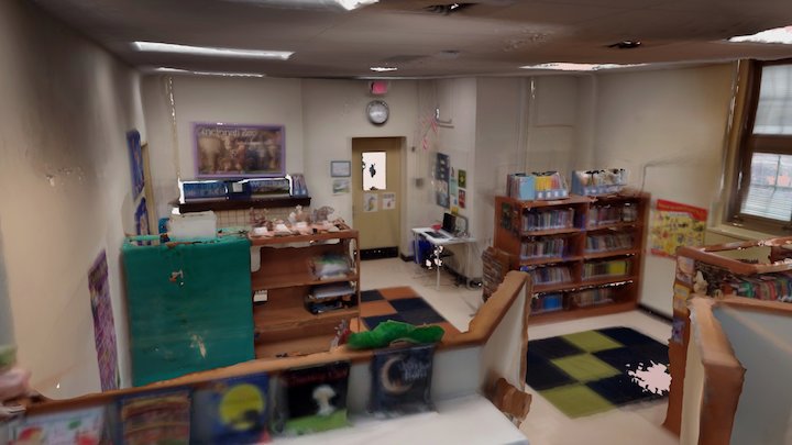 Hyde Park school library 3D Model