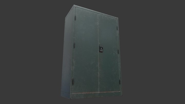 Workshop Tool Cabinet 3D Model