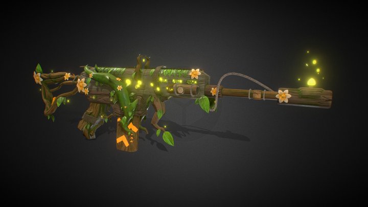 M-416 ELECTRO_WAVE_BABY 3D Model