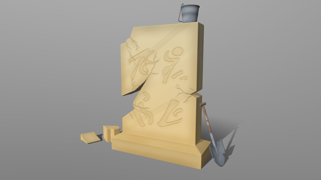 Stylized Desert Obelisk