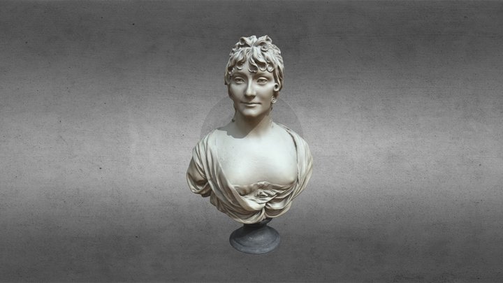 Portrait of the artist’s spouse_Restored 3D Model