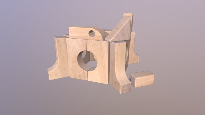Unit Block Advanced 3D Model