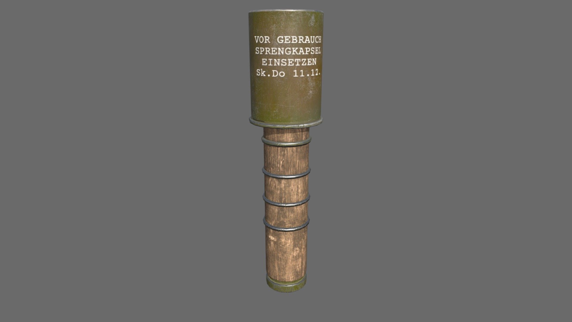 German Army M24 Stick Grenade
