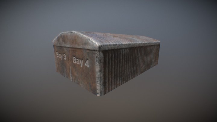 Old warehouse lo-res 3D Model
