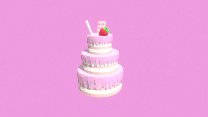 Strawberry cake