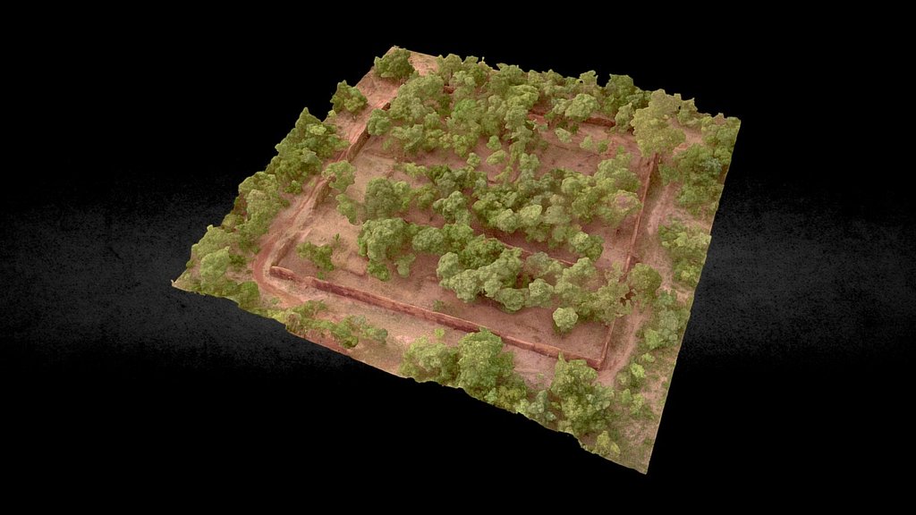 Modélisation du site de Loropeni