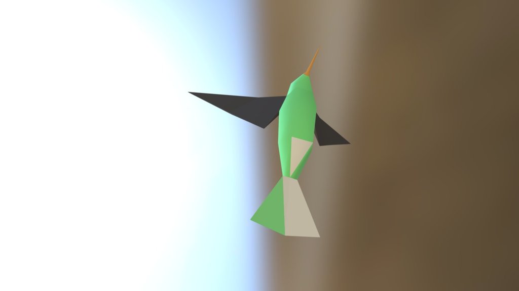Beija- Flor - 3D model by CiroRocha [3e7de91] - Sketchfab