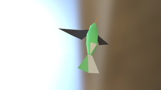 Beija- Flor 3D Model