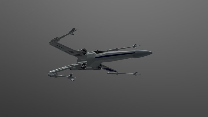 Xwing 3D Model