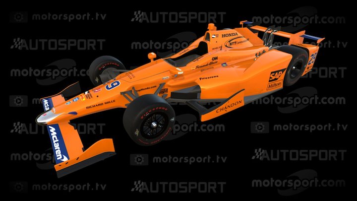 Mclaren Honda Andretti 3D Model