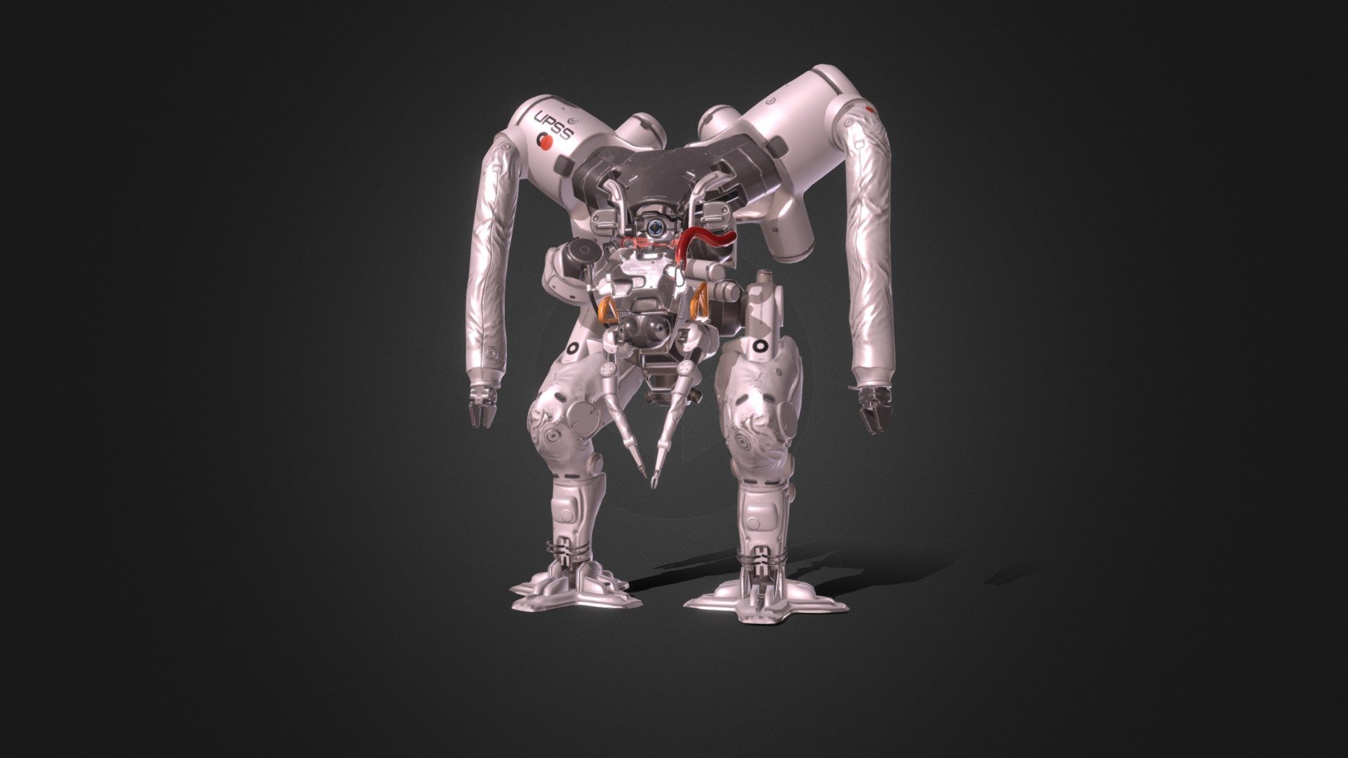 Game ready lowpoly model 