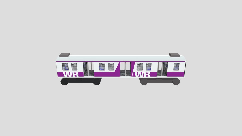NEW LOCAL TRAIN COACH 55