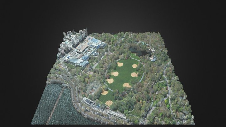 Central Park 3D Model