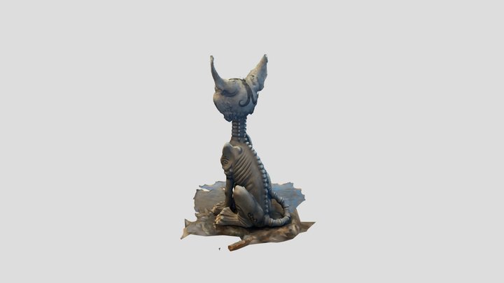 Cheshire Cat 3D Model