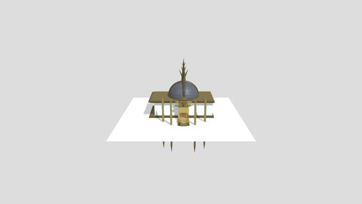 Egyptian Mausoleum 3D Model