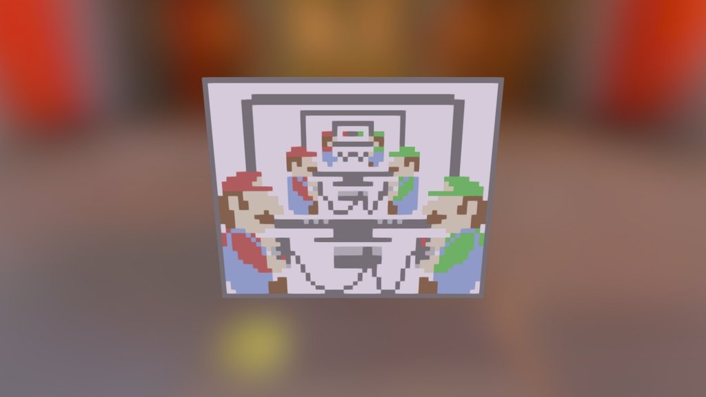 Pixel Art (Mario And Luigi)