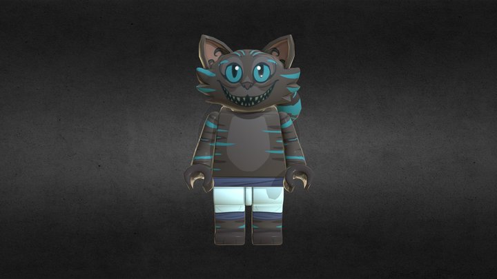 Lego_Cheshire_Cat 3D Model