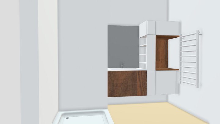 Salle de meuble 3D Model