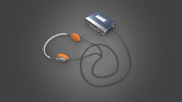 Sony Walkman TPS-L2 3D Model