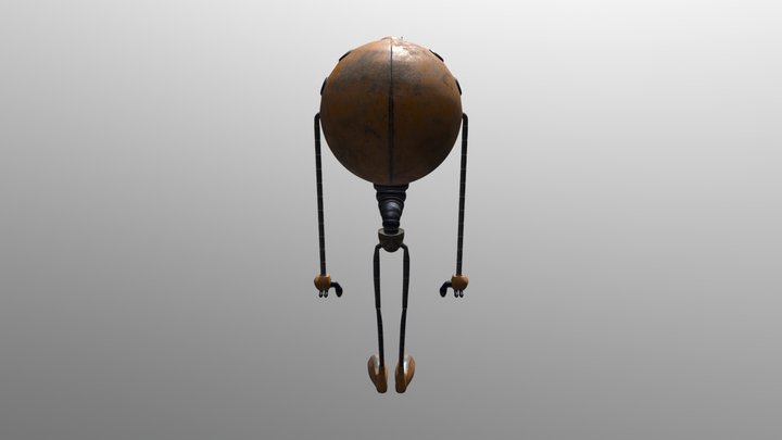 Ballbot 3D Model