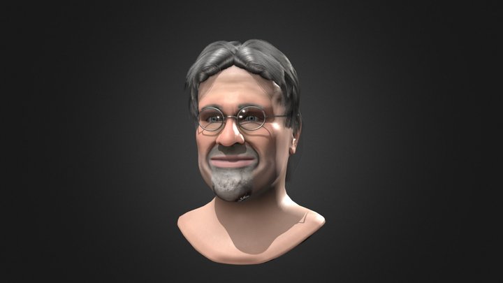 Atrus Headbust 3D Model