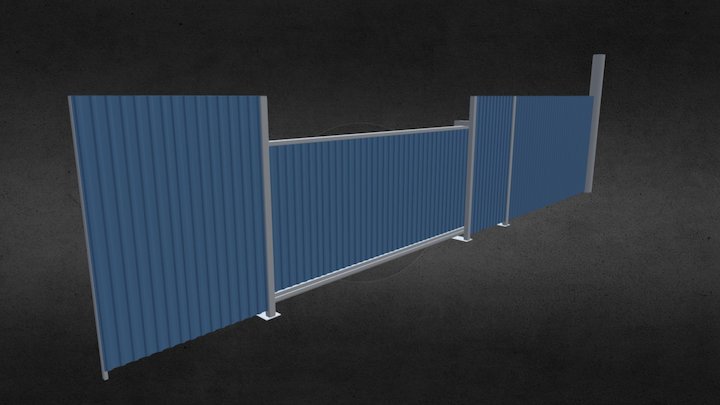 Въездная группа Хрустайм 3D Model