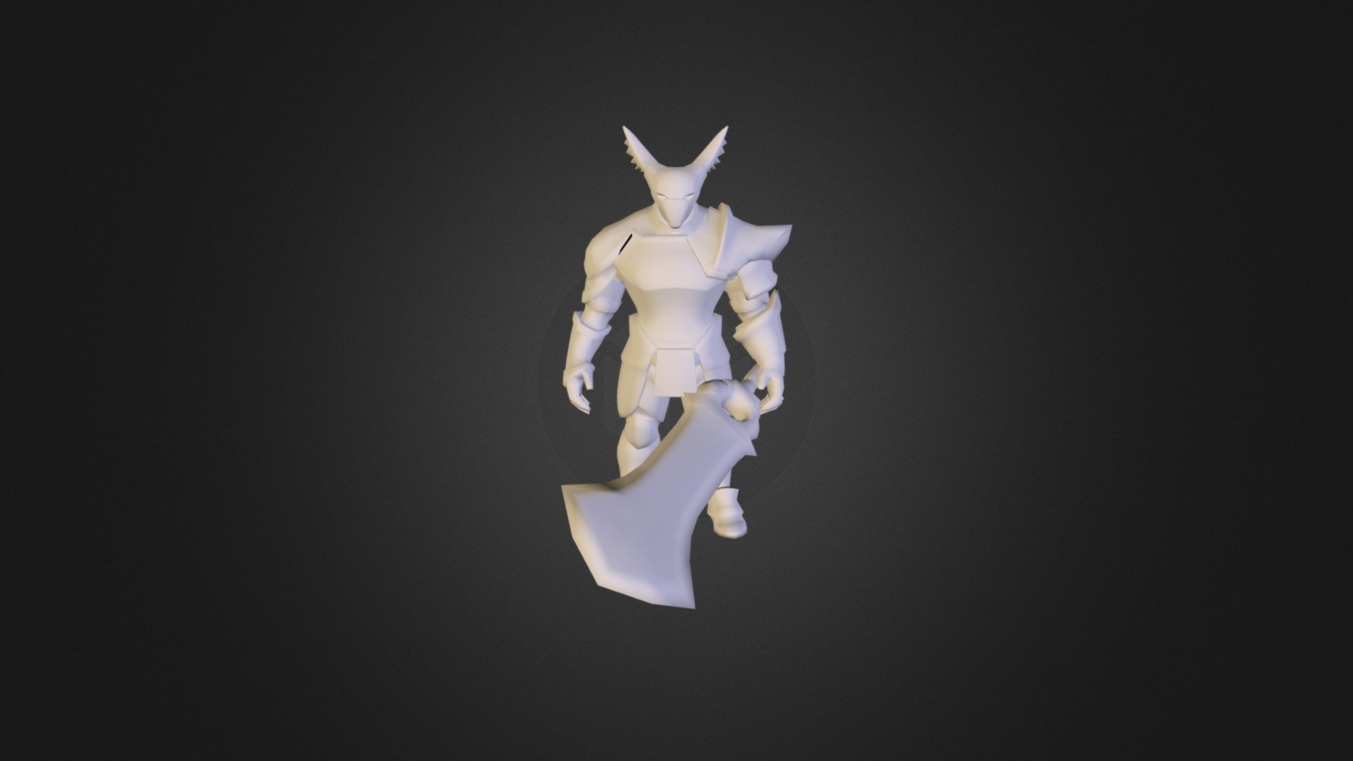 Gazellehelm Sketchfab