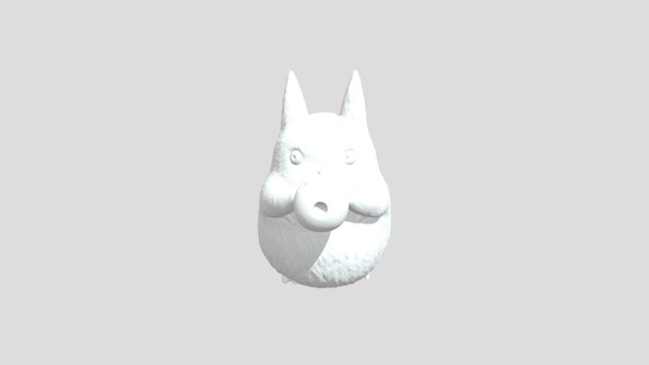 Totoro-family 3D Model