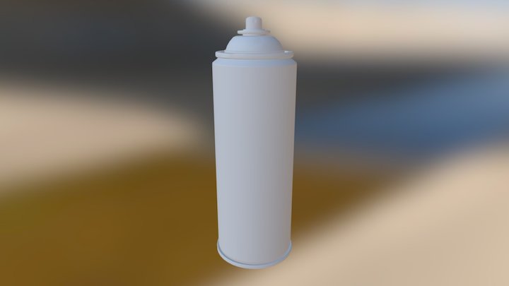Spray Can 3D Model