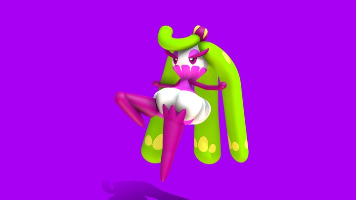 Tsareena 3D Model