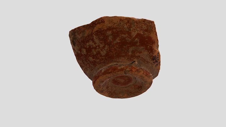 Hellenistic Eastern Sigillata A small cup 3D Model