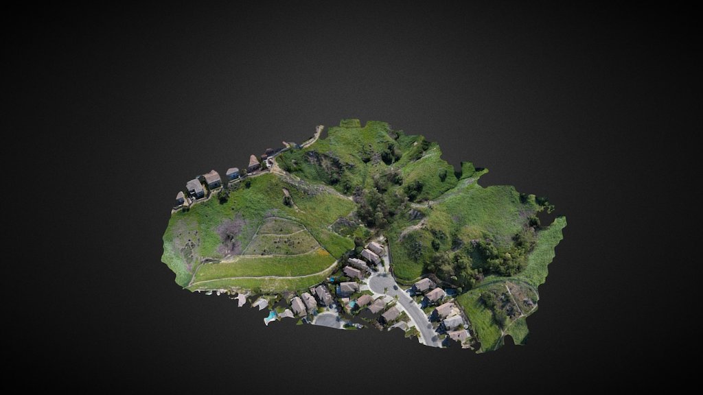 Cobalt Court Simplified 3d Mesh