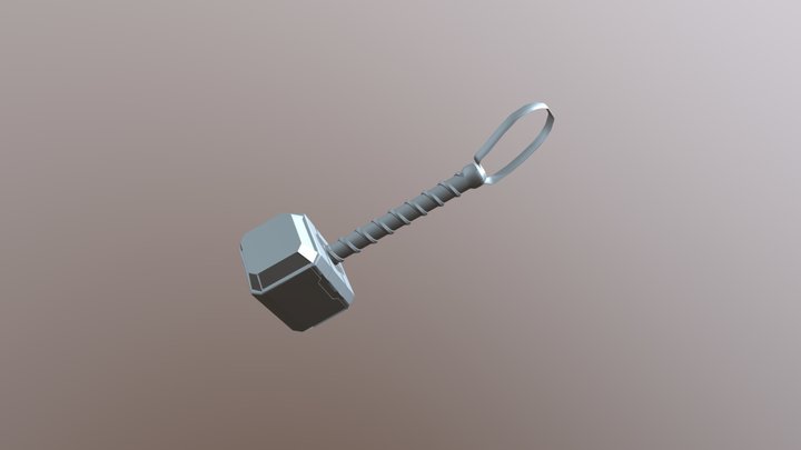 Thor Hammer - Mjolnir 3D Model