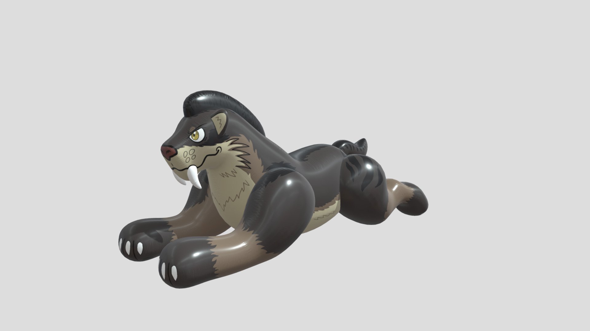 Sabertooth Pooltoy - 3D model by AsG_Alligator [3e8d11e] - Sketchfab