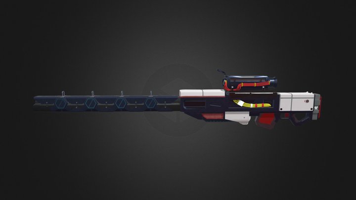 SniperAvansadoA12 3D Model