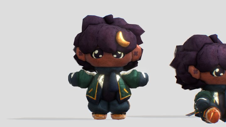 Pomba plushie!! (fan-made) 3D Model