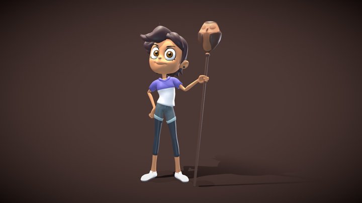 Luz from The Owl House (by @victory_summery) 3D Model