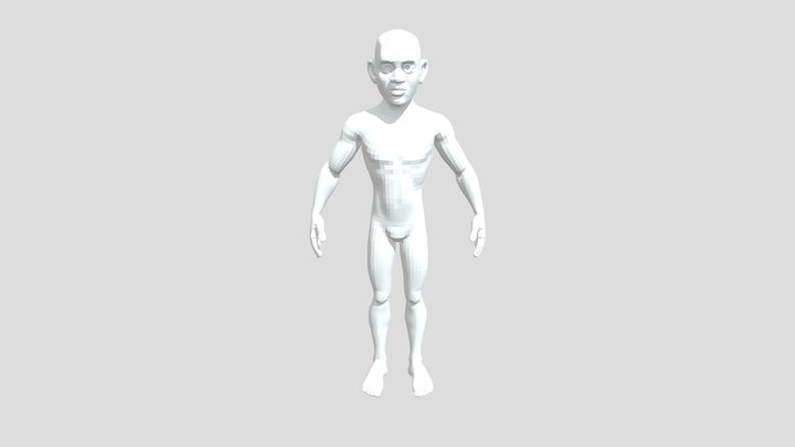 Human_base_mesh_bundle 3D Model