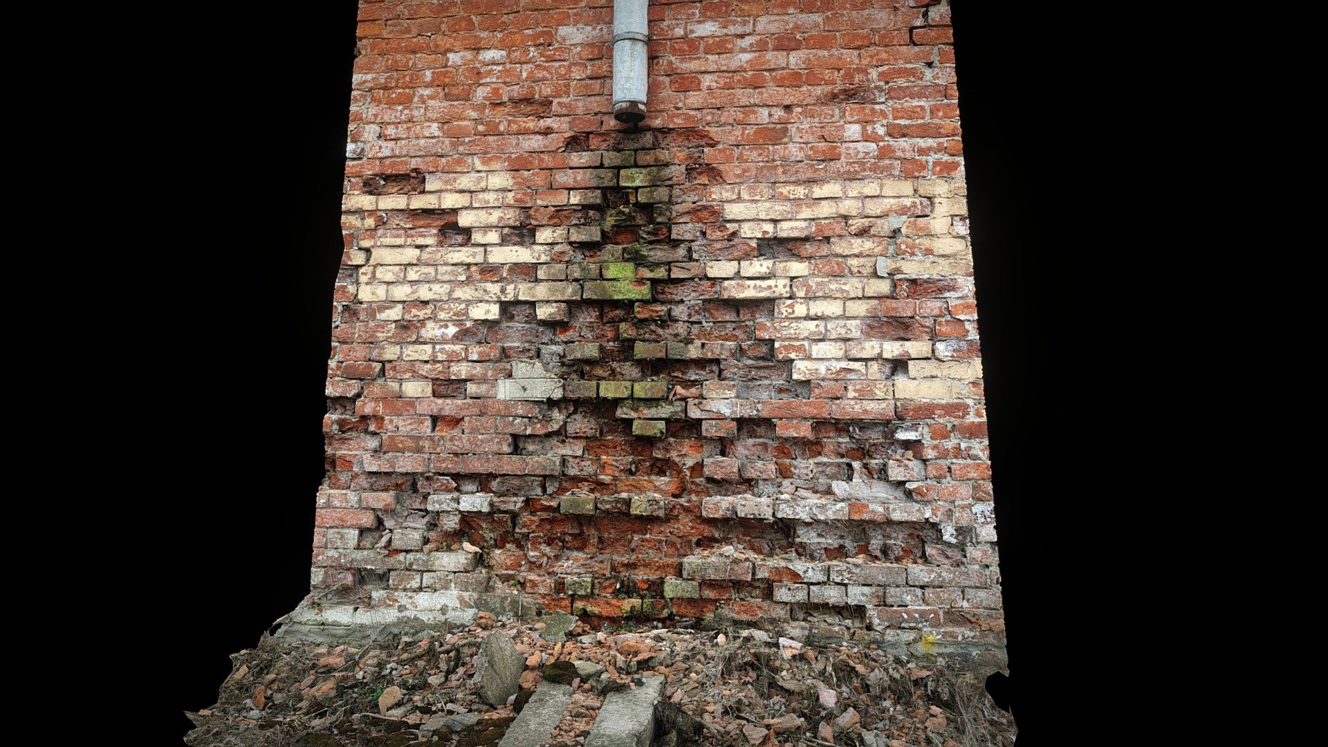 Modlin, Fortness, Brick wall