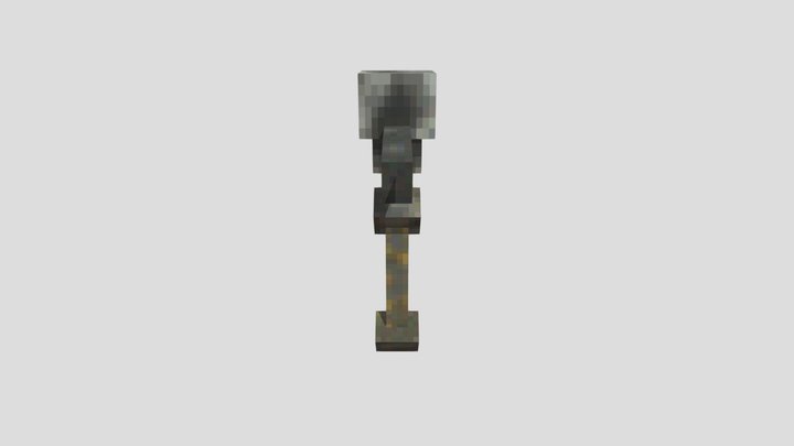 Death Pickaxe 3D Model
