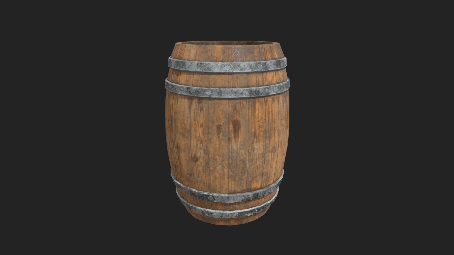Wooden Barrel
