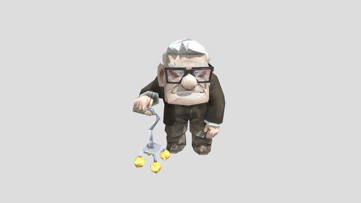 Carl Fredricksen 3D Model