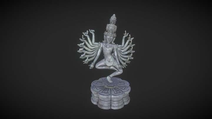 Hevajra 3D Model
