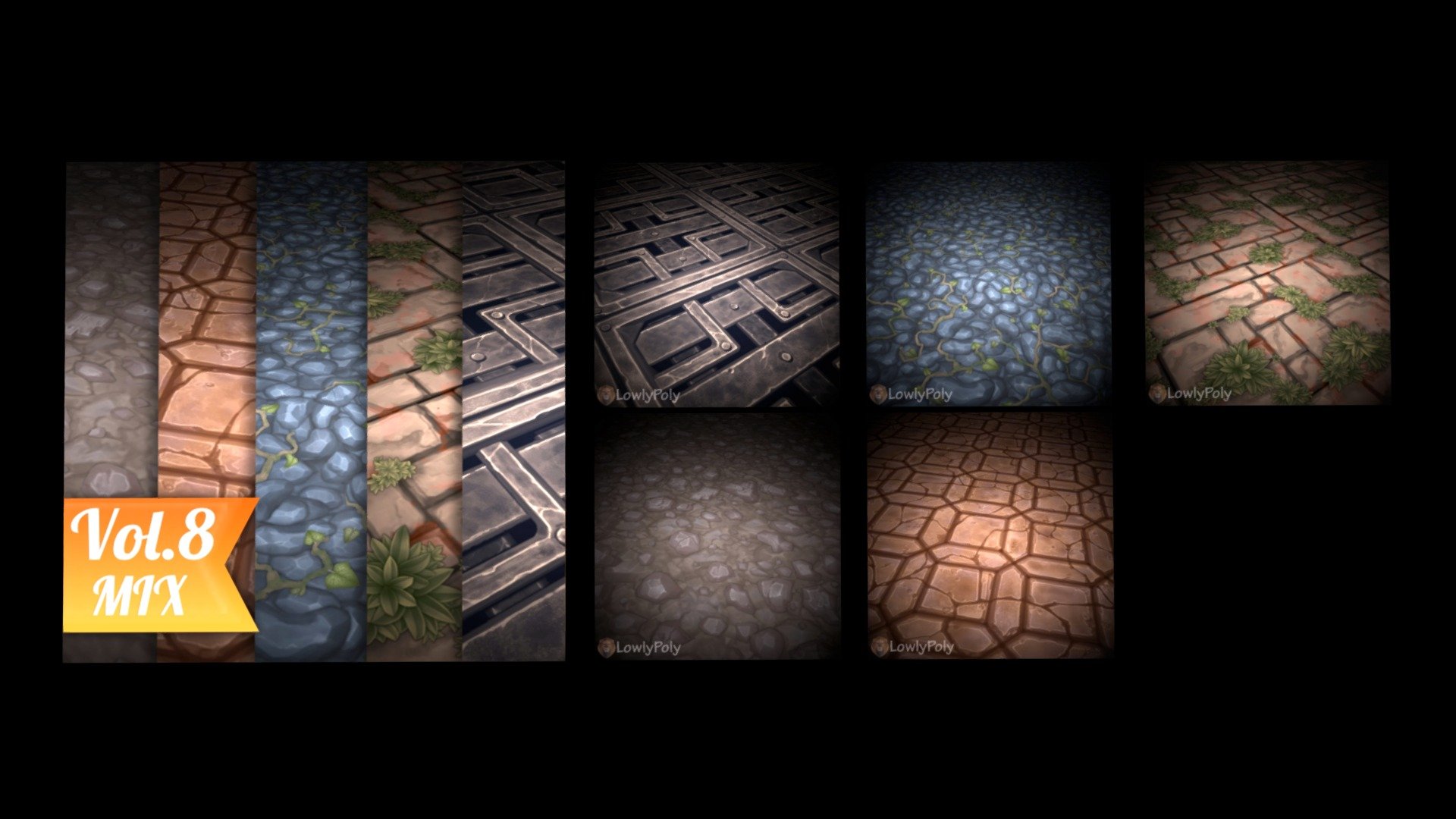Ground Vol.8 - Hand Painted Texture Pack
