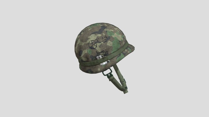 Army halmet 3D Model