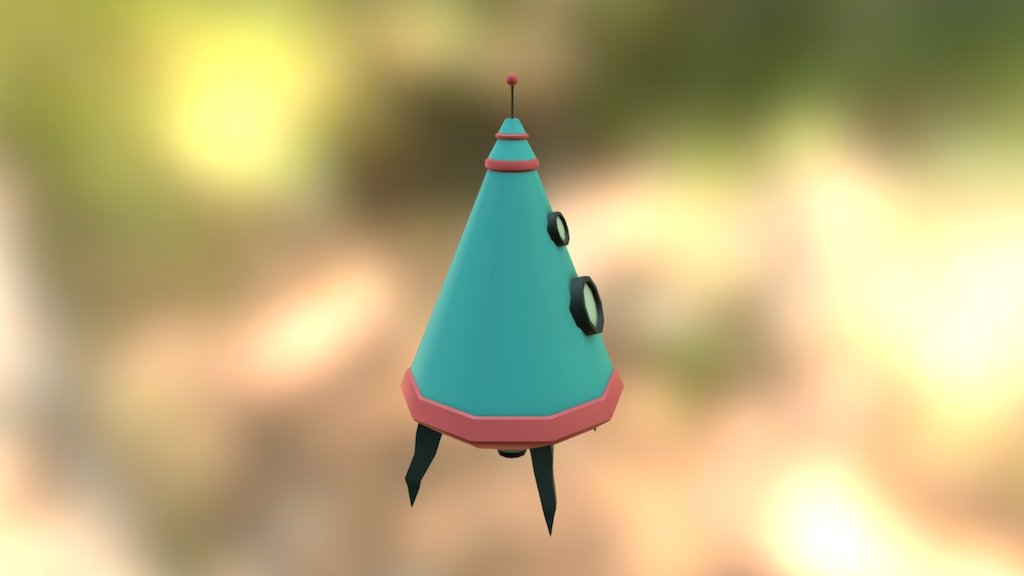Low Poly Spacecraft