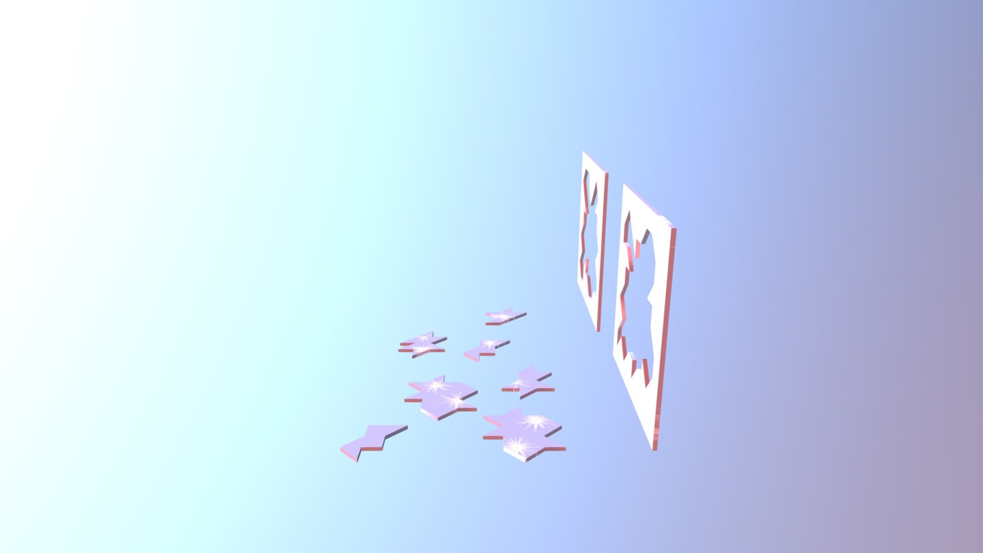Shattered Glass Windows - 3D model by wolcottvtd [3e93d81] - Sketchfab