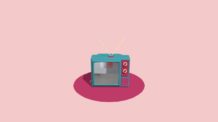 TV 3D Model