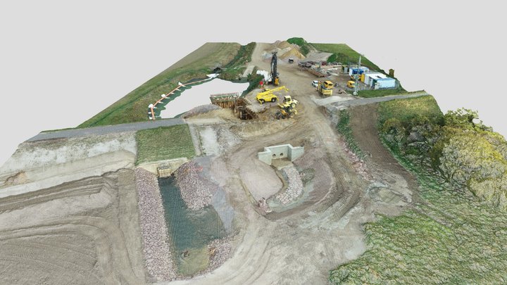 Schöpfwerk 3D Model